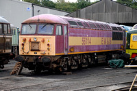 56114 at Wansford on Monday 13 July 2009