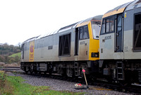 60073 stabled at Westerleigh on Saturday 4 December 2010