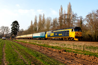 50049 leading 1Z54 1632 Okehampton - Paddington Charter at Cowley on Saturday 26 March 2022