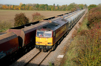 60049 6Z73 0530 Clitheroe - Leicester at Cossington on Saturday 30 October 2010