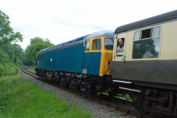 56006 on rear 1155 Bishops Lydeard - Minehead at Nethercott on Friday 5 June 2015