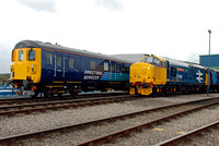 37401/DBSO 9705 at Carlisle Kingmoor on Saturday 18 July 2015