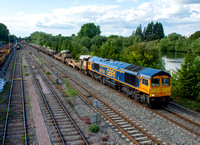 66755 6O01 1018 Scunthorpe - Eastleigh at Hinksey on Wednesday 1 June 2022