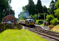 D7018 1025 Bishops Lydeard - Minehead at Crowcombe on Friday 10 June 2022