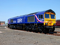 66730 at Eastleigh Works on Sunday 24 May 2009