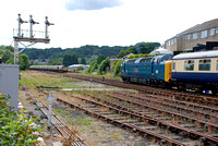 55022 shunting stock at Scarborough on Saturday 24 July 2010