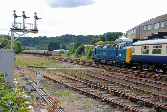 55022 shunting stock at Scarborough on Saturday 24 July 2010