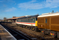 47828 on rear 1Z41 0600 Carnforth - Bristol Temple Meads Charter at Leamington on Wed 7 Dec 2022