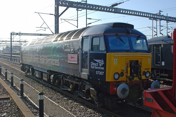 57307 stabled at Rugby on Sunday 6 September 2015