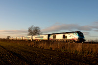 68020 1B78 1318 Manchester Piccadilly - Cleethorpes at Mauds Bridge, Thorne on Fri 9 December 2022