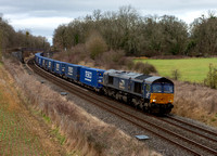 66434 4V44 1045 Daventry - Wentloog at Croome Perry, Besford on Friday 3 February 2023