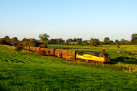 56096 6Z34 1813 Hellifield - Chirk at Newsholme on Monday 4 September 2023