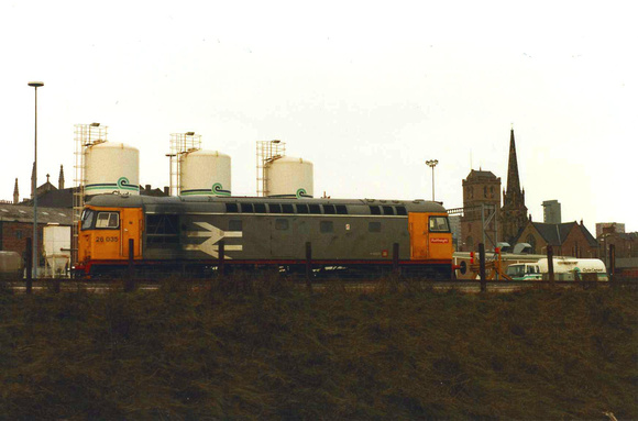 26035 at Dundee on on Monday 17 February 1986