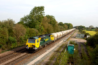 70005 6G65 0919 Earles - Walsall at Stenson Junction on Tuesday 10 October 2023