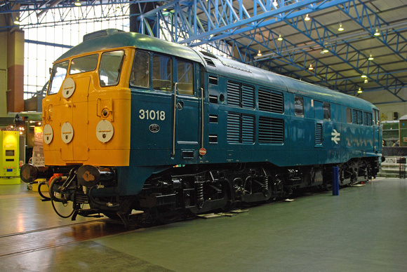 31018 at National Railway Museum York on Saturday 18 January 2014