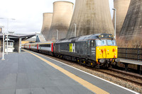 50008 5Z50 1105 Chaddesden - Old Dalby at East Midlands Parkway on Wednesday 14 February 2024