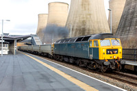 47727 6Z57 1018 Barrow Hill - Mountsorrel at East Midlands Parkway on Wednesday 14 February 2024