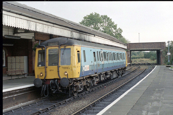 55033 1706 Stratford - Leamington at Stratford on Friday 27 September 1991