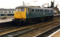 81014 light engine to Oxley on Saturday 30 August 1986