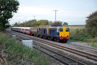 20302 / 20301 (20305 / 20304) 8X09 1210 Old Dalby - Amersham at Elford on Wednesday 27 October 2010