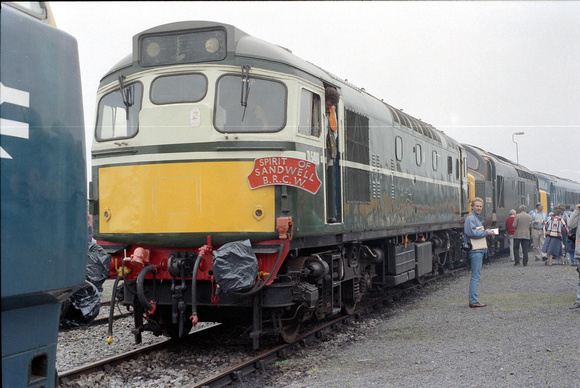 D5410 at Coalville on Sunday 26 May 1991
