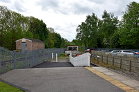 Duffield Station looking south towards former mainline connection on Saturday 20 May 2017