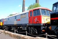86702 at Barrow Hill on Saturday 6 July 2013