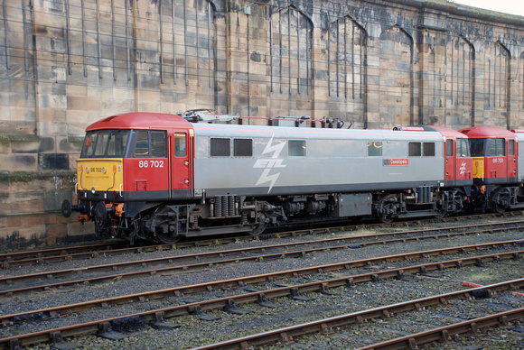 86702 stabled at Carlisle on Saturday 11 December 2010