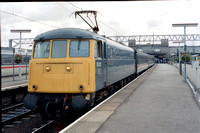 85021 1M09 0748 Plymouth - Liverpool Lime Street at Stafford on 20 August 1988