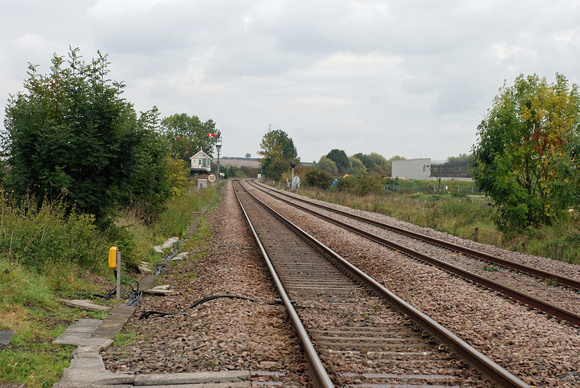 Bottesford West Junction Signal Box on Thursday 15 October 2015