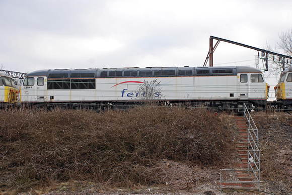 56049 at Crewe Diesel on Saturday 29 January 2011