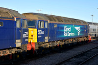 57002 stabled at York on Saturday 13 January 2020