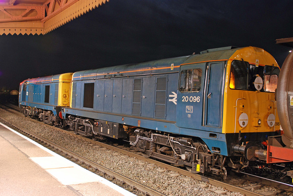 20107/20096 leading 7X09 1147 Old Dalby - West Ruislip at Leamington on Monday 6 October 2014