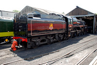 73050 at Wansford on Monday 13 July 2009