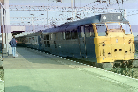 31222 1L93 0750 Birmingham New Street - Yarmouth at Nuneaton on Saturday 21 May 1988