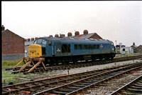 45128 stabled at Blackpool North on Thursday 21 July 1988