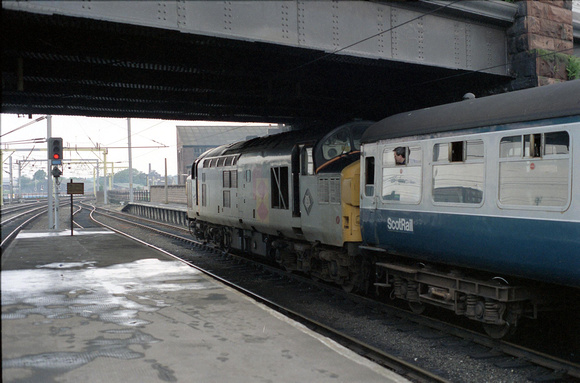 37055 1Z95 1400 Carlisle - Ayr Relief at Carlisle on Saturday 30 June 1990