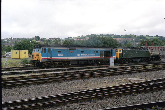50030 at Exeter on Saturday 5 October 1991