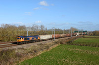 66765 6V32 1007 Tilbury - Trostre at Denchworth on Saturday 8 February 2020