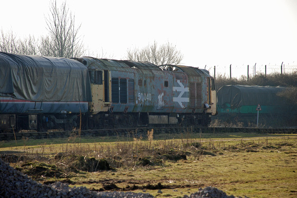 50040 at Coventry Railway Centre on 12 February 2008