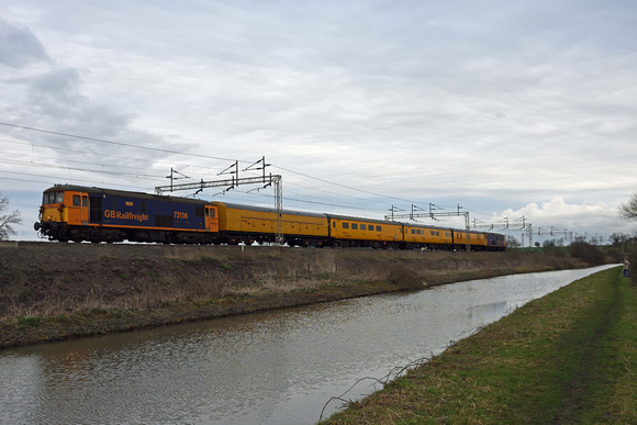 73136 tnt 73121 1Q79 0929 Tonbridge - Derby at Ansty Canal, Shilton on Sunday 12 March 2017