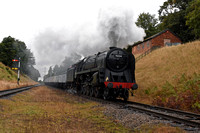 92134 at Rothley on Tuesday 5 October 2021