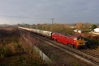D1015 1Z17 0542 Swindon - Scarborough Charter at Stenson Junction on Saturday 17 December 2016