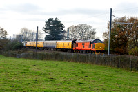 37405 (37407) 1Z33 0950 Cardiff Canton - Derby at Pikes Pool, Lickey on Wednesday 13 November 2024