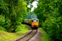 D6566/D5054 2M15 1505 Bishops Lydeard - Minehead at Nethercott Curve on Friday 7 June 2024