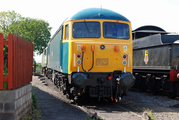 56006 stabled at Bishops Lydeard on Sunday 7 June 2015