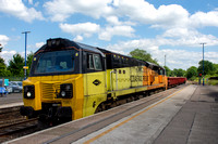 70801 6M50 0759 Westbury - Bescot at Hatton on Tuesday 14 June 2022