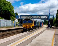 66789 4M19 1150 Southampton - East Midlands Gateway at Hatton on Monday 4 July 2022