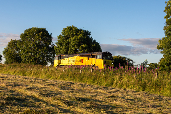 70809 0V46 1858 Bescot - Westbury at Great Bourton on Monday 4 July 2022