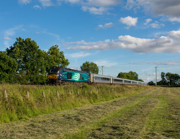 68008 1K54 1815 Marylebone - Kidderminster at Great Bourton on Tuesday 5 July 2022